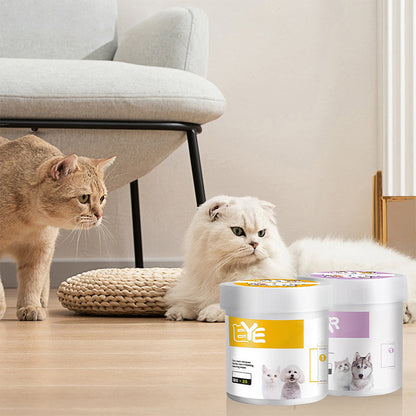 🏆 Last Day Special Price £9.99 ! 🐾Buy 2 Get 1 Free🎁Natural Plant-Based Pet Eye & Ear Cleaning Wipes – pH-Balanced Gentle Pre-Moistened Grooming Wipes for Dogs, Cats, Rabbits & Small Animals