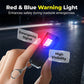 🏆 Last Day Special Price £8.99! 🔥Buy 2 Get 1 Free🎁Magnetic Mini Keychain Torch | Ultralight (25g) | Industrial-Grade Magnetic Base | Red & Blue Warning Lights✨