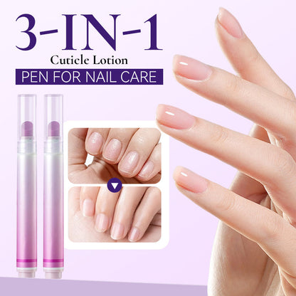 🏆 Last Day Special Price £9.99! 💅 Buy 1 Get 1 Free ✨ 3-in-1 Cuticle Lotion Pen – Nourishes, conditions & protects🌸