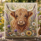 🏆 Last Day Special Price £9.99! 💐 Highland Cow Pearl Art DIY Kit – Relaxing DIY Craft to Create Stunning Coastal Artwork🦉