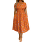 👗 LIMITED-TIME 50% OFF! 💐50K+ SOLD!💞Women's V-Neck Floral Print Dress with Twist Waist