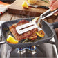 🏆 Last Day Special Price £9.77 ! 🔥Buy 1 Get 1 Free🍳Stainless Steel Kitchen Cooking Clips – 2‑In‑1 Spatula Tongs for Flipping, Grilling & Serving Food