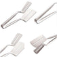 🏆 Last Day Special Price £9.77 ! 🔥Buy 1 Get 1 Free🍳Stainless Steel Kitchen Cooking Clips – 2‑In‑1 Spatula Tongs for Flipping, Grilling & Serving Food