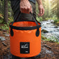 🏆 Last Day Special Price £9.99! 🎣Portable Folding Bucket for Outdoor Camping and Fishing