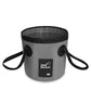 🏆 Last Day Special Price £9.99! 🎣Portable Folding Bucket for Outdoor Camping and Fishing