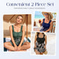 🎁 LIMITED-TIME 50% OFF! 💐Skirted Tankini Set – Tummy Control Plus Size Fit 💙
