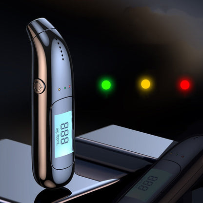 🏆 Last Day Special Price £9.99 !🧪Buy more save more🚗High-Precision USB Rechargeable Breathalyzer | LCD Display Portable Alcohol Tester