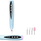 🏆 Last Day Special Price £9.78 ! 💅 2-in-1 Electric Nail Drill with UV Gel Light – High-torque motor & UV curing💪