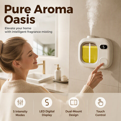 🏆 Last Day Special Price £9.99 ! ⚡50K+ SOLD💕Smart LED Aroma Diffuser with Mist Control
