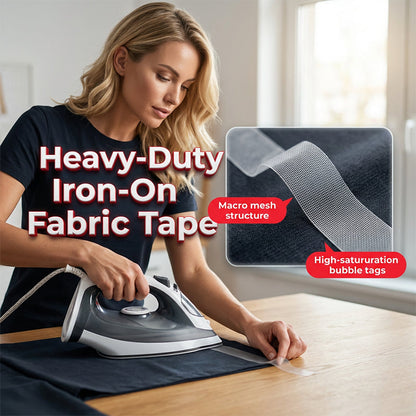 🏆 Last Day Special Price £9.99 ! 🔥More for the same price🎁Iron-On Hemming Tape for Fabric