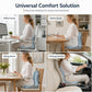 🪑 50% OFF NOW! ✨ Ergonomic Memory Foam Seat Cushion – With back support, pressure-relieving & versatile – All-day comfort for office, car & home 🌿