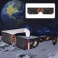 🌞50% OFF NOW! ISO Certified Solar Eclipse Glasses, Safe Direct Sun Viewing Paper Solar Viewing Glasses, Shade‑Filter Eyewear for Solar Eclipse Observation for Adults & Kids
