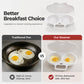 🏆 Last Day Special Price £8.99! 🥗Buy 1 Get 1 Free🎁Microwave Egg Poacher –  Dual‑cavity, non‑stick & easy clean.🏠