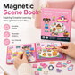🧩 Last Day Special Price £8.99 ! 🧒👧Kids Magnetic Quiet Book – Folding puzzle scenes, magnetic & educational – Boosts creativity & learning for boys & girls ✨