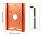 📢📢50% OFF !! 🛠️Aluminum Alloy Wood Router Slotting Bracket Guide Tool⏰