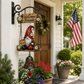 🏆 Last Day Special Price £9.99 !  🔔Buy more save more🧙‍♂️Gnome Welcome Doorbell Outdoor Decor – Charming gnome figure with clear melodic bell. 🏠✨