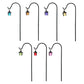 🌈 Last Day Special Price £9.99 ! ✨ Glow-in-the-Dark Plant Stakes –7 Colours, Premium Resin & Sturdy Iron Hooks 🌙