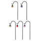 🌈 Last Day Special Price £9.99 ! ✨ Glow-in-the-Dark Plant Stakes –7 Colours, Premium Resin & Sturdy Iron Hooks 🌙