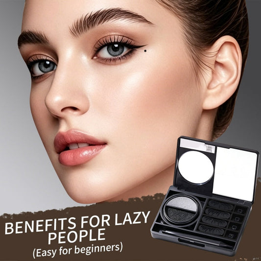 🏆 Last Day Special Price £9.77 ! 🔥Buy 2 Get 1 Free🎁3-in-1 Eye Makeup Stamp Box