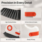 🏆 Last Day Special Price £9.78 ! 🔥Buy 1 Get 1 Free🧹 2-in-1 Window Groove Cleaning Brush with Built-in Scraper✨