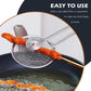 🏆 Last Day Special Price £9.99! 🍳Buy 1 Get 1 Free🎁2-in-1 Stainless Steel Strainer Clamp — Fine Mesh Filter & Tong, Oil Drain