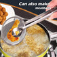 🏆 Last Day Special Price £9.99! 🍳Buy 1 Get 1 Free🎁2-in-1 Stainless Steel Strainer Clamp — Fine Mesh Filter & Tong, Oil Drain