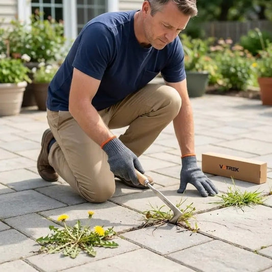 🏆 Last Day Special Price £9.99! 🌿Buy 2 Get 1 Free🎁 Patio Weeder Tool – Easily Clear Weeds From Paving Gaps