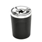 🏆 Last Day Special Price £9.78! 🚗Rotating Car Ashtray with Ceramic Inner Liner, Mechanical Airtight Lid Car Cup‑Holder Ashtray