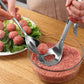 🍳 Last Day Special Price £9.99! 🔥Buy 1 Get 1 Free🎁Stainless Steel Meatball Maker Spoon, Non‑Stick Scoop & Drain Meat Ball Mold Spoon