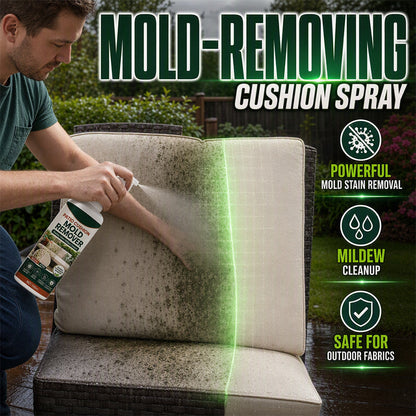 🏆 Last Day Special Price £9.78! 🔥Buy 2 Get 1 Free🎁Patio Cushion Mold Remover Spray