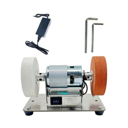 🏆 LIMITED-TIME 50% OFF! ⚙️ Multi-functional Small Electric Benchtop Grinder - Dual Wheel Bench Sander🛠️