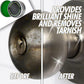 🏆 Last Day Special Price £8.99! 🔥Buy 2 Get 1 Free🎁 All-Purpose Mirror Shine Metal Wax Polish – Removes oxidation & fingerprints, smooths scratches & dull spots.