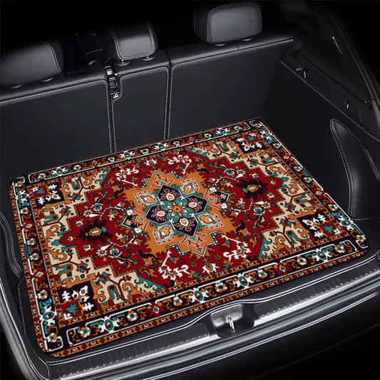 🚗 LIMITED-TIME 50% OFF! 🏵️ Universal Car Trunk Mat – Non‑slip, durable & easy‑clean ✨