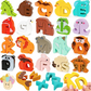 🏆 LIMITED-TIME 50% OFF! 🧸 Learn ABC Instantly! No-Sharp-Edge Wooden Animal Letter Toy