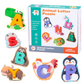 🏆 LIMITED-TIME 50% OFF! 🧸 Learn ABC Instantly! No-Sharp-Edge Wooden Animal Letter Toy