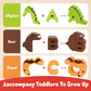🏆 LIMITED-TIME 50% OFF! 🧸 Learn ABC Instantly! No-Sharp-Edge Wooden Animal Letter Toy