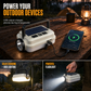 🏕️ LIMITED-TIME 50% OFF! 🔦 Dual-Light Solar Camping Lantern – Power Bank, Hanging Hook & Weatherproof 🔋