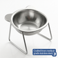 🏆 Last Day Special Price £9.99! 🥣15° Tilted Orthopaedic Feeding Bowl