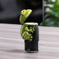 🐸 Last Day Special Price £9.99! 🥤 Cute Frog Can Topper – dust‑proof, cute frog design, fits most standard cans, ideal for keeping drinks fresh & avoiding spills