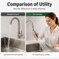 🏆 Last Day Special Price £9.99! 🔥Free tap connector🎁Universal Rotating Kitchen Faucet Nozzle