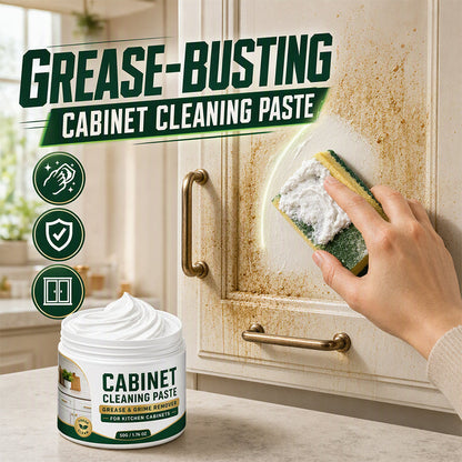 🏆 Last Day Special Price £9.99! 🧽Buy 1 Get 1 Free🎁 Multi‑Surface Kitchen Cabinet Cleaner‑Grease‑Busting Cabinet Cleaning Paste