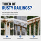 🏆 Last Day Special Price £8.99! 🔥Buy 2 Get 1 Free🎁Rust Shield Railing Spray