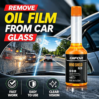 🏆 Last Day Special Price £9.78 ! 🚗Buy 2 Get 1 Free🎁5-in-1 Glass Cleaner – removes stains, oil film, insect glue, anti-freeze & hydrophobic. 💪