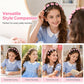 🏆 Last Day Special Price £9.99! 🌸Buy 1 Get 1 Free🎁Cartoon Braiding Headband — Integrated Mini Clips, Instant Braids for Girls