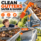 🔧 Last Day Special Price £9.99! ✨ No-Climb Gutter Cleaning Tool