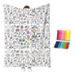 🏆 LIMITED-TIME 50% OFF! 🎨 DIY Coloring Blanket Kit: Ultra-Soft, Skin-Friendly, Washable Markers, Creative Fun for Kids & Adults