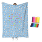 🏆 LIMITED-TIME 50% OFF! 🎨 DIY Coloring Blanket Kit: Ultra-Soft, Skin-Friendly, Washable Markers, Creative Fun for Kids & Adults