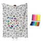 🏆 LIMITED-TIME 50% OFF! 🎨 DIY Coloring Blanket Kit: Ultra-Soft, Skin-Friendly, Washable Markers, Creative Fun for Kids & Adults