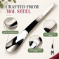 🏆 Last Day Special Price £9.99! 🥄Buy 1 Get 1 Free🎁Long-Handle 316L Stainless Steel Dessert Spoon