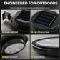 🏆 Last Day Special Price £9.99! 🎁Buy more save more☀️ Solar LED Gutter Wall Light | Outdoor Accent